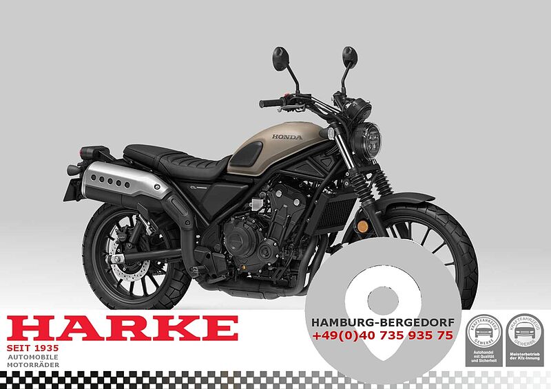 Honda CL 500 2025 6 Jahre Garantie