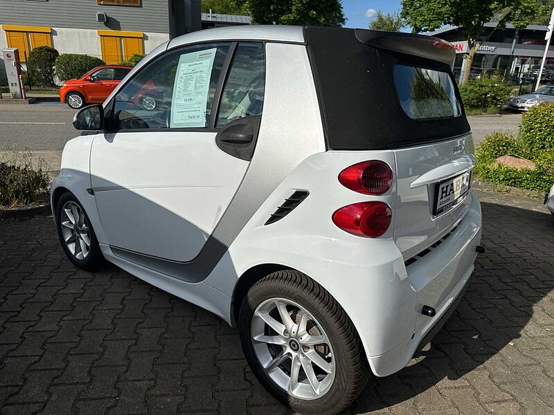 Smart smart fortwo cabrio softouch passion micro hybrid drive